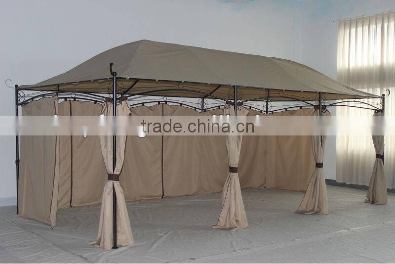 3MX6M outdoor metal gazebo(metal garden gazebo,outdoor furniture)