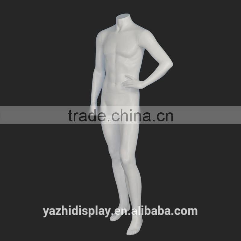Fashion ghost headless display male mannequin for sale