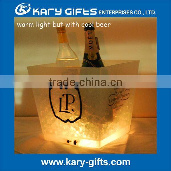 12 L big capacity ice bucket plastic cooler bucket