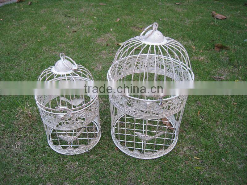New Arrival Vintage Metal Wedding Decor Bird Cage Sale