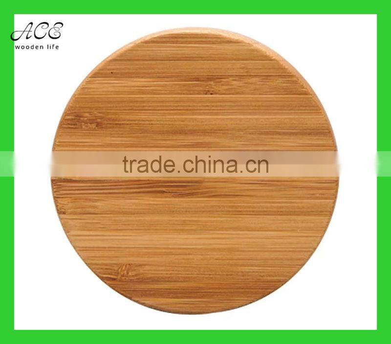 Custom round bamboo ashtray Bamboo ashtray