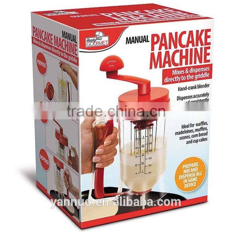 Mini Pancake Machine, Hand Batter Dispenser As Seen on TV 2017