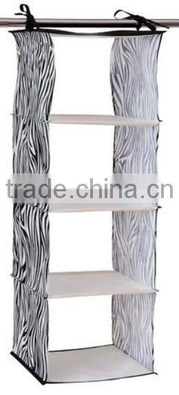 Store More Home Fabric 4 Pocket Hanging Storage Bag