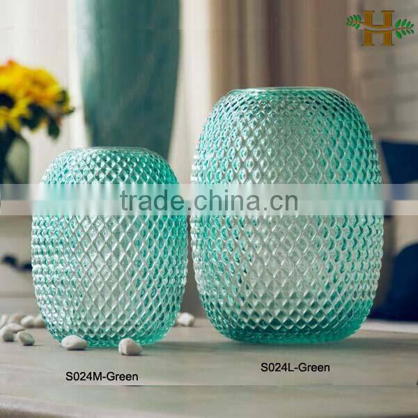 Pineapple Shaped Bottle Vase Clear Glass Vase Manufacturers