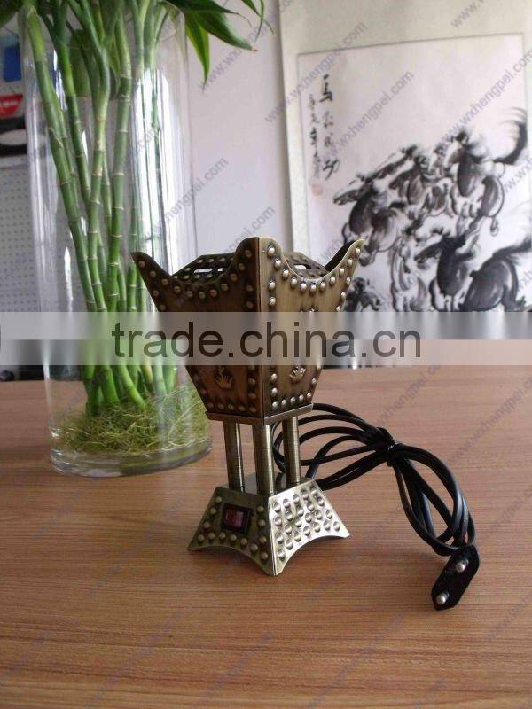 Metal Electronic Incense Burner new style Arabic style metal incense burner