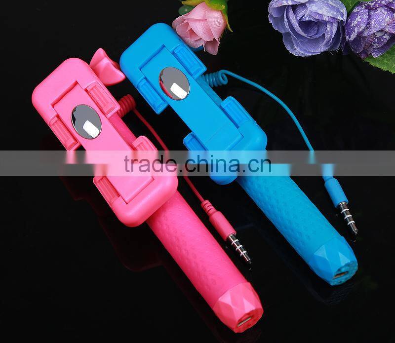 RGKNSE New Products Selfie Stick Pack With Led Flash Light For Selfie Stick