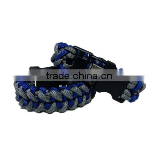 Novelty paracord USB bracelet, promotional wristband USB flash drive