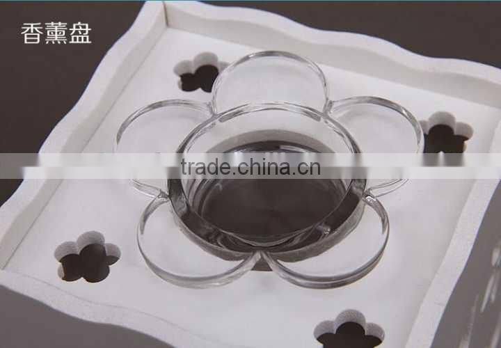 High-grade hollow carved lamp Household carved aromatherapy decorate table lamp essential oil table lamp