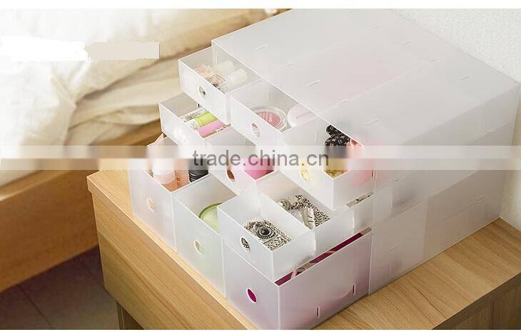 Dull Polish Combination Drawer Storage Box Plastic Drawer Storage Cabinet