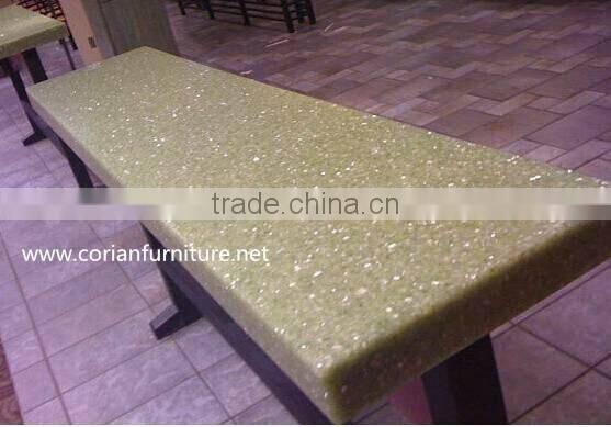 Quartz stone new design Office self service kitchen counter