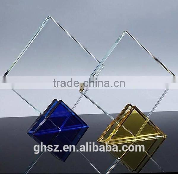 Factory price custom logo crystal grammy trophy