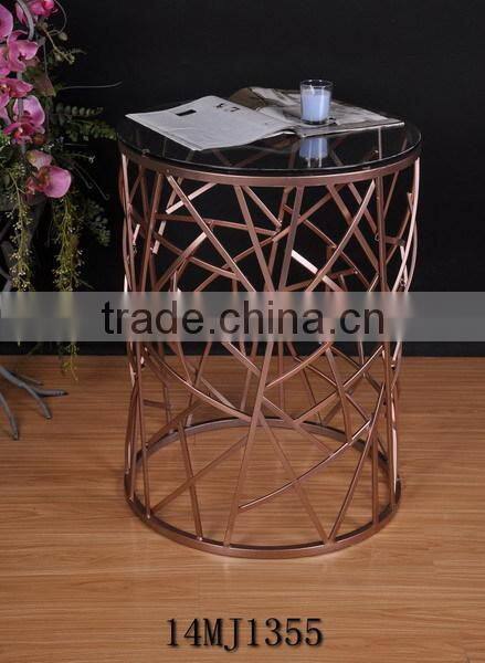 Antique decorative wooden coffee table