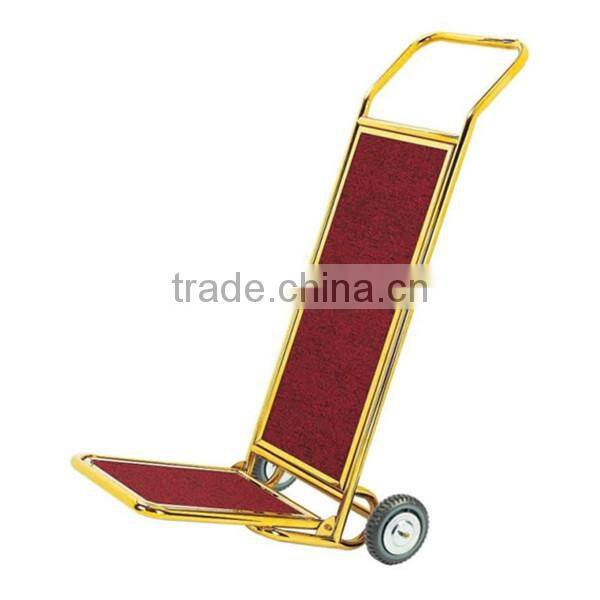 Stainless steel hotel luggage trolley hand trolley XL-1
