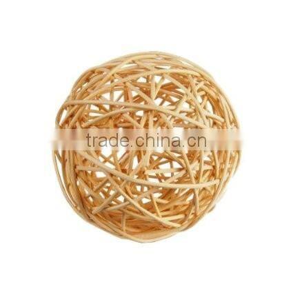 Rattan wicker ball decor for Garden outdoor
