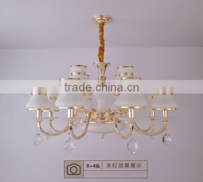 M976 Momoda decorations European simple Crystal modern living room bedroom lighting chandelier pendant lamp