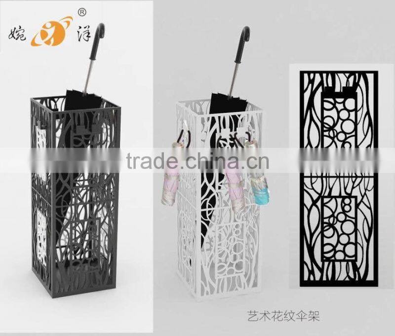 Fashion Hollow hotel Multifunction metal umbrella stand