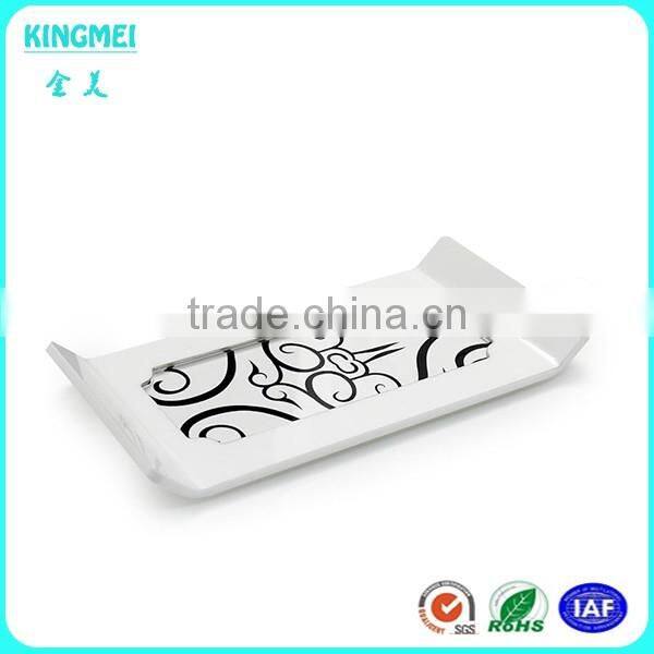 White acrylic soap tray plexi glass soap dish perspex soap tray wholesale