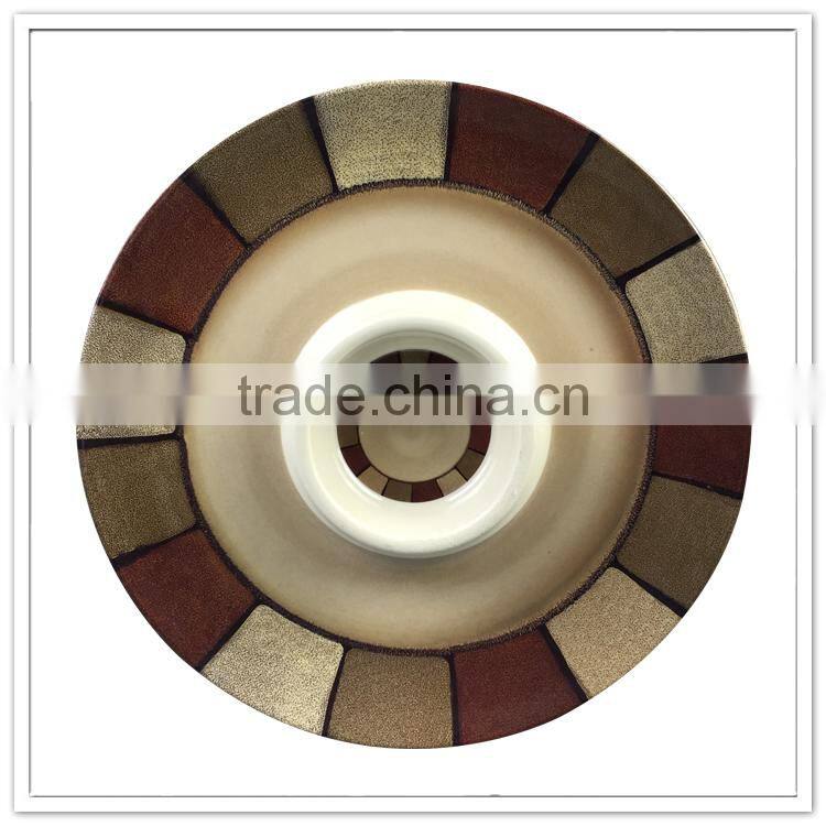 Grey and red diamond design melamine plastic dip plate, round wholesale restaurant cheap dishes