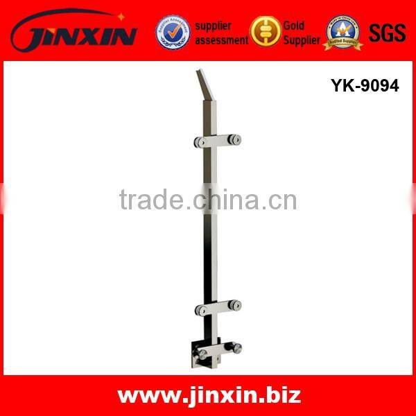 Stainless Steel 316 Quality Side Installed Stainless Steel Glass Balustrade