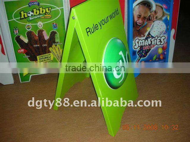 A4 Plastci display stands