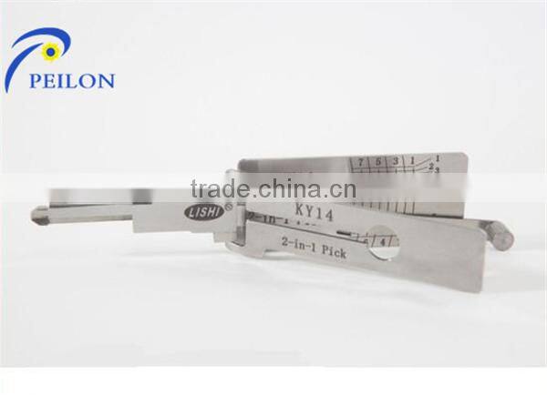 Auto Locksmith Tools LISHI KY14 2-in-1 Auto Pick and Decoder For HYUNDAI Locksmith Tools
