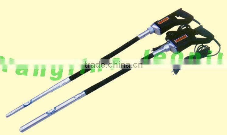 concrete vibrator with small size motor in head