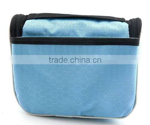 Hot sale Customized Polyester Cosmetic Bag Travel foldable toiletry bag