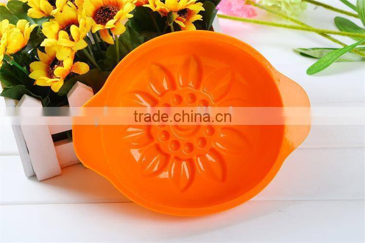 Sunflower Birthday Party Cake Silicone Mold Silicone Bakeware Bowl