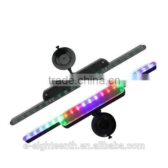 2016 new product cheap Solar Energy Warning Strobe 21 LED Car Auto Flash Windshield Solar light lamp