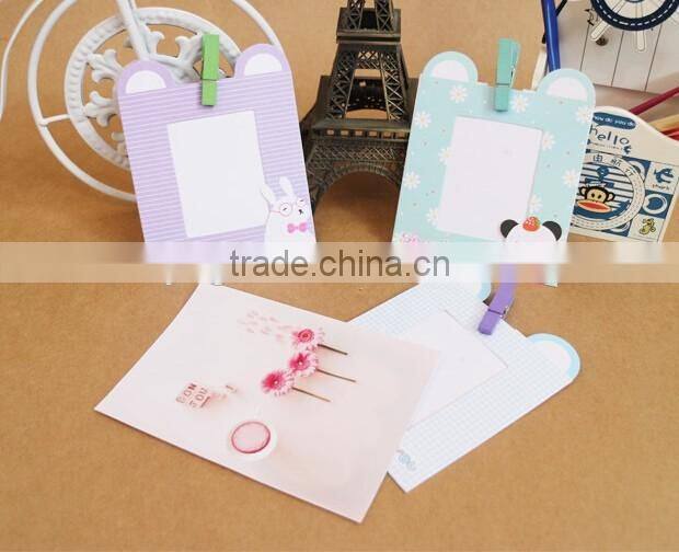 3Inches Cartoon DIY Newborn Baby Photo Frame For Home Decoration