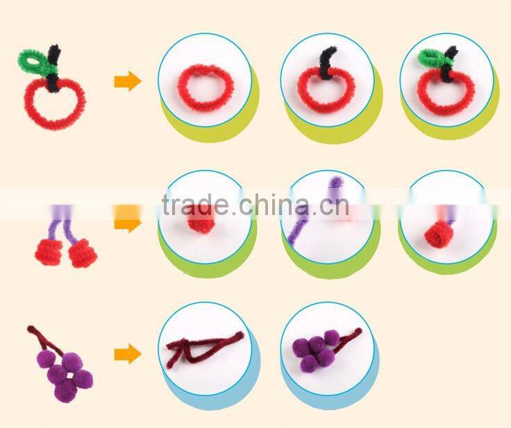 DIY Chenille Stem/DIY toys for kids 100pcs/bag