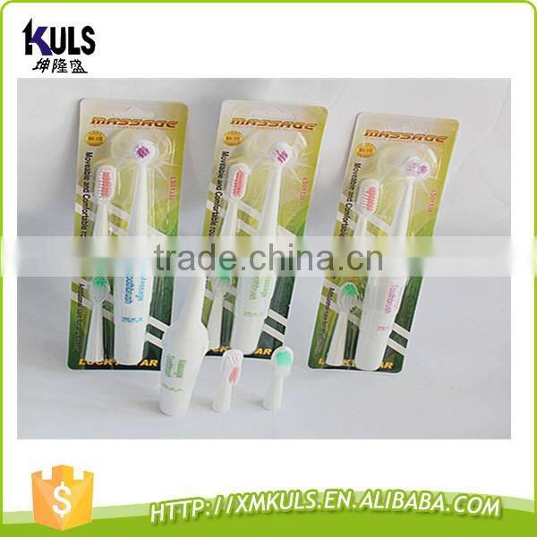 Electric toothbrush sutomatic with 3 free brush heads