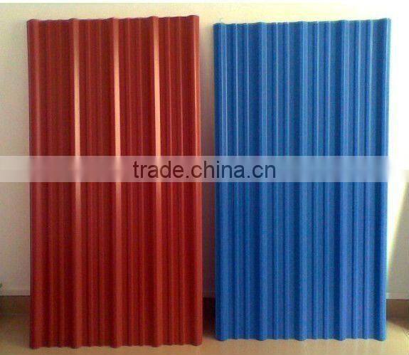 Building material prepainted galvanized aluzinc metal corrugated steel roofing sheet