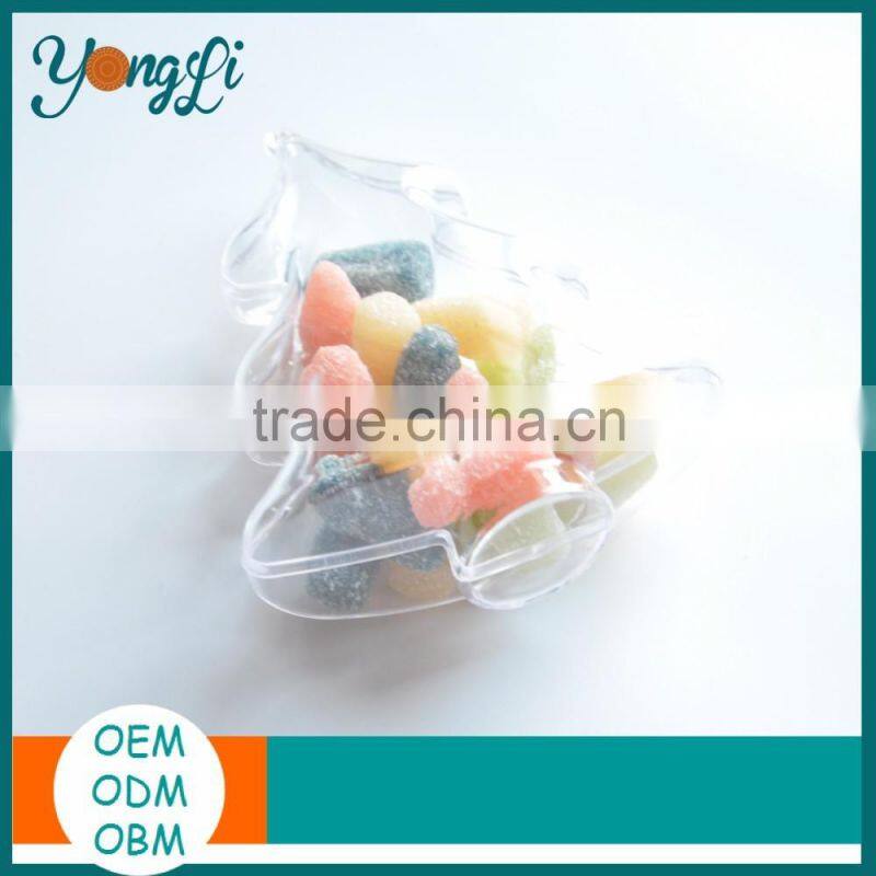 Clear Transparent Hanging Christmas Tree Hollow Polystyrene Balls