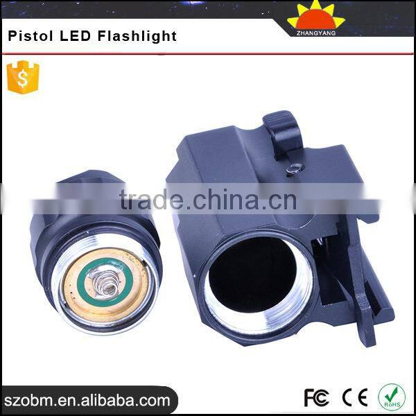 Wholesale 800lumens Waterproof and Shockproof Tactical Pistol LED Flashlight