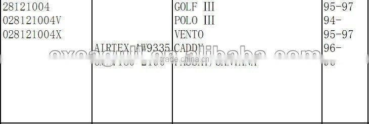 high quality VOKSWAGEN auto water pump 28121004