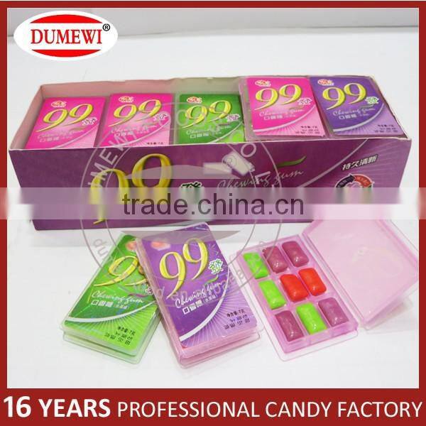 9PCS/Unit Fruity Chewing Gum