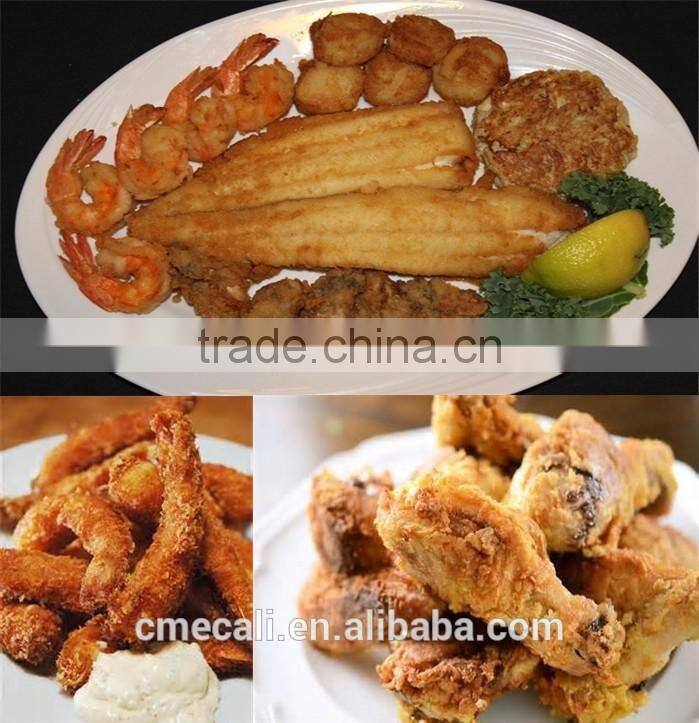 Commercial Kitchen 1 Tank Stainless Steel Gas Deep Fryer