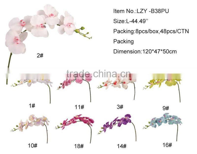 Real Touch Artificial Orchid Iris Flower for Indoor and Outdoor Decoration