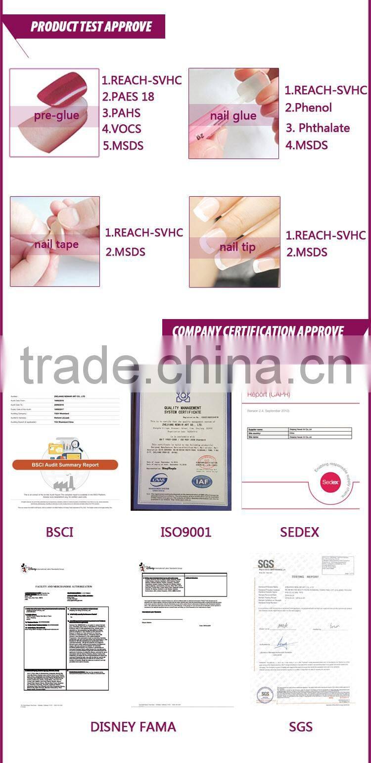 Printing Full color pure press on classical french style nail art