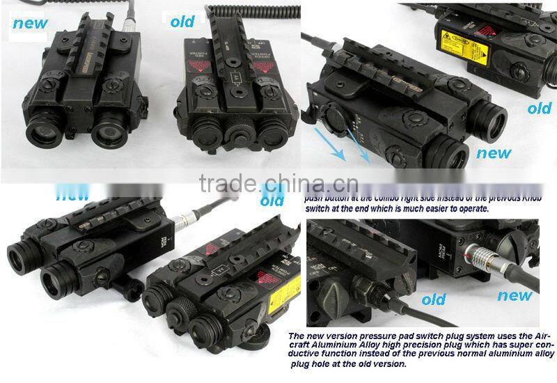 New Military standard Invisible Infrared laser scope and Green laser sight combo