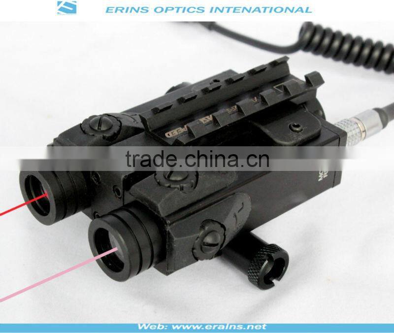 New Military standard Tactical Invisible IR laser scope and Red laser sight combo