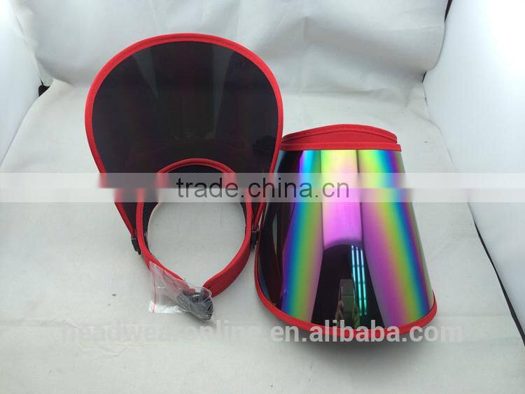 custom new design funny sun visor hat