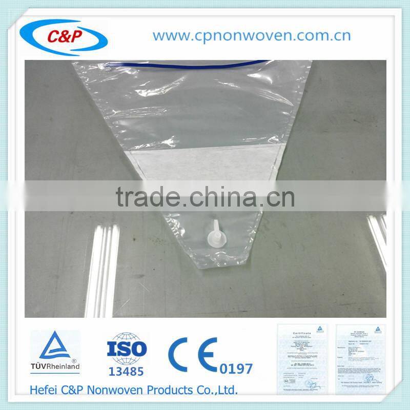 Good quality surgical fluid collection pouch for doctor use