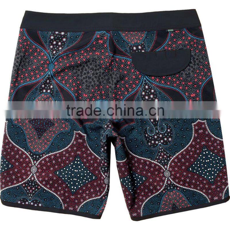 Summer Coast Mens Board Short Chasing Ball Across The Beach Sport Short Customize Hand-painted Bohemian Print Swimwear