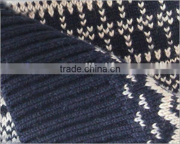 Baby retro styles pullover snowflake design christmas sweater