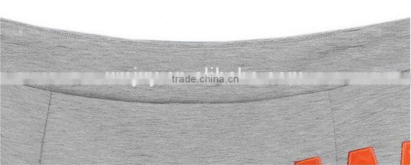 2016 Linen gray letters posted split skirts