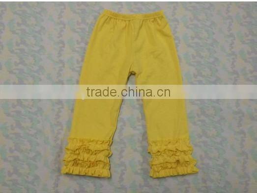 cotton ruffle pants girls ruffle pants set wholesale ruffle pants