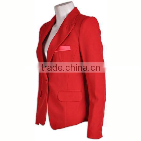 SA8000/BSCI Italian style customized slim fit school uniform latest women blazer design