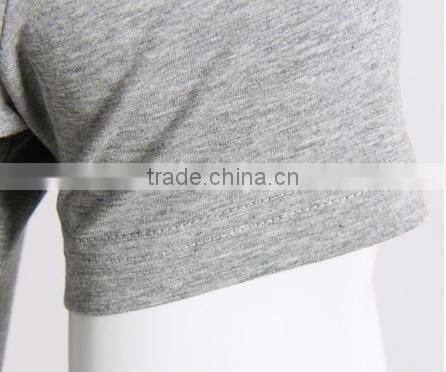 Quality OEM Men's bulk blank bamboo/cotton t shirt r0315